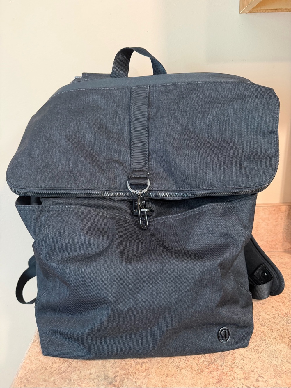 lululemon athletica Black Everyday Roll-Top Backpack